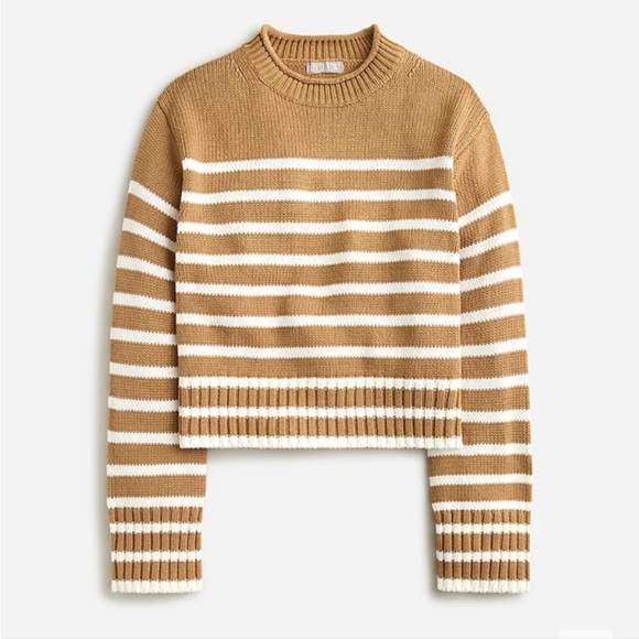 J. Crew Sweaters - NWT J. Crew Rollneck Striped Sweater size Medium